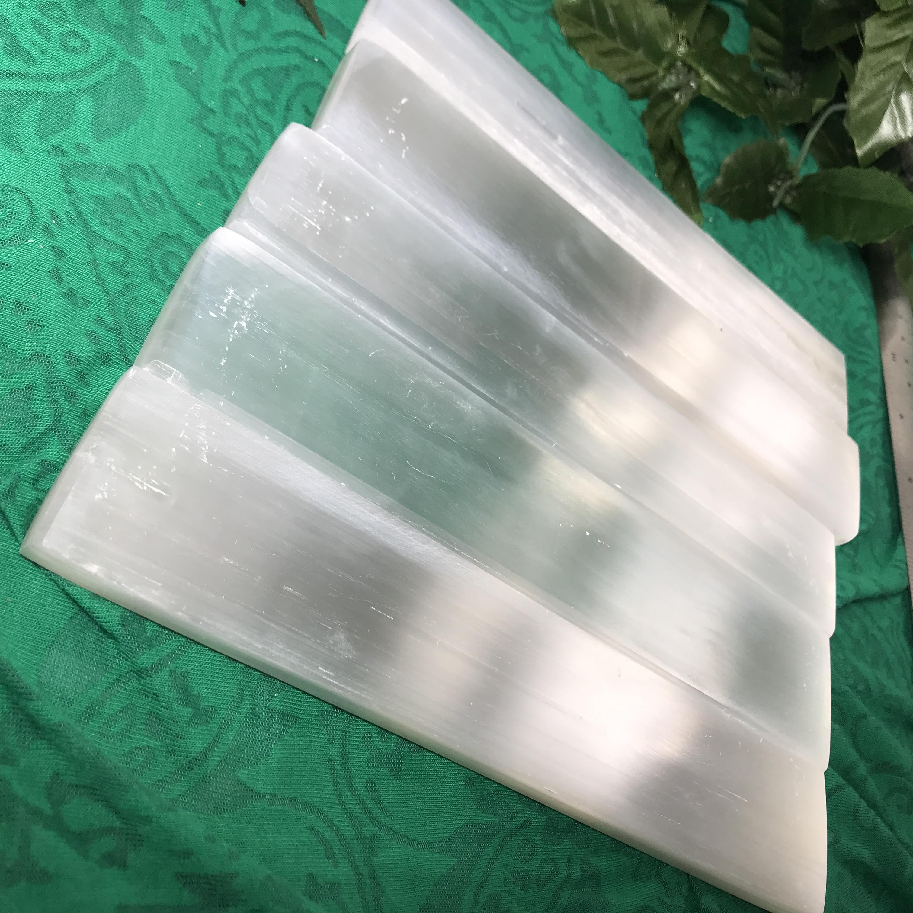 Satin Spar ("Selenite") Charging Plate or Wand