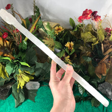 Load image into Gallery viewer, Satin Spar (&quot;Selenite&quot;) X-Large Rough Wand! Wowzaa! Price SHIPPED