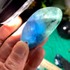 Fluorite - Juicy Fluorite Palm Stones (Mostly Blue & Green)! (B17/B18/B23/B24/B25/B26)