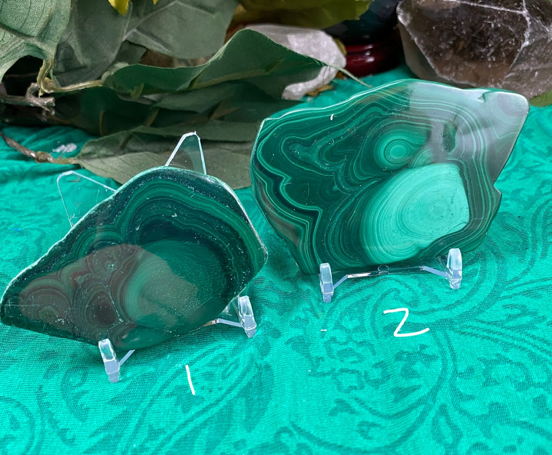 Malachite - Lovely Polished Malachite! (B242/B245)