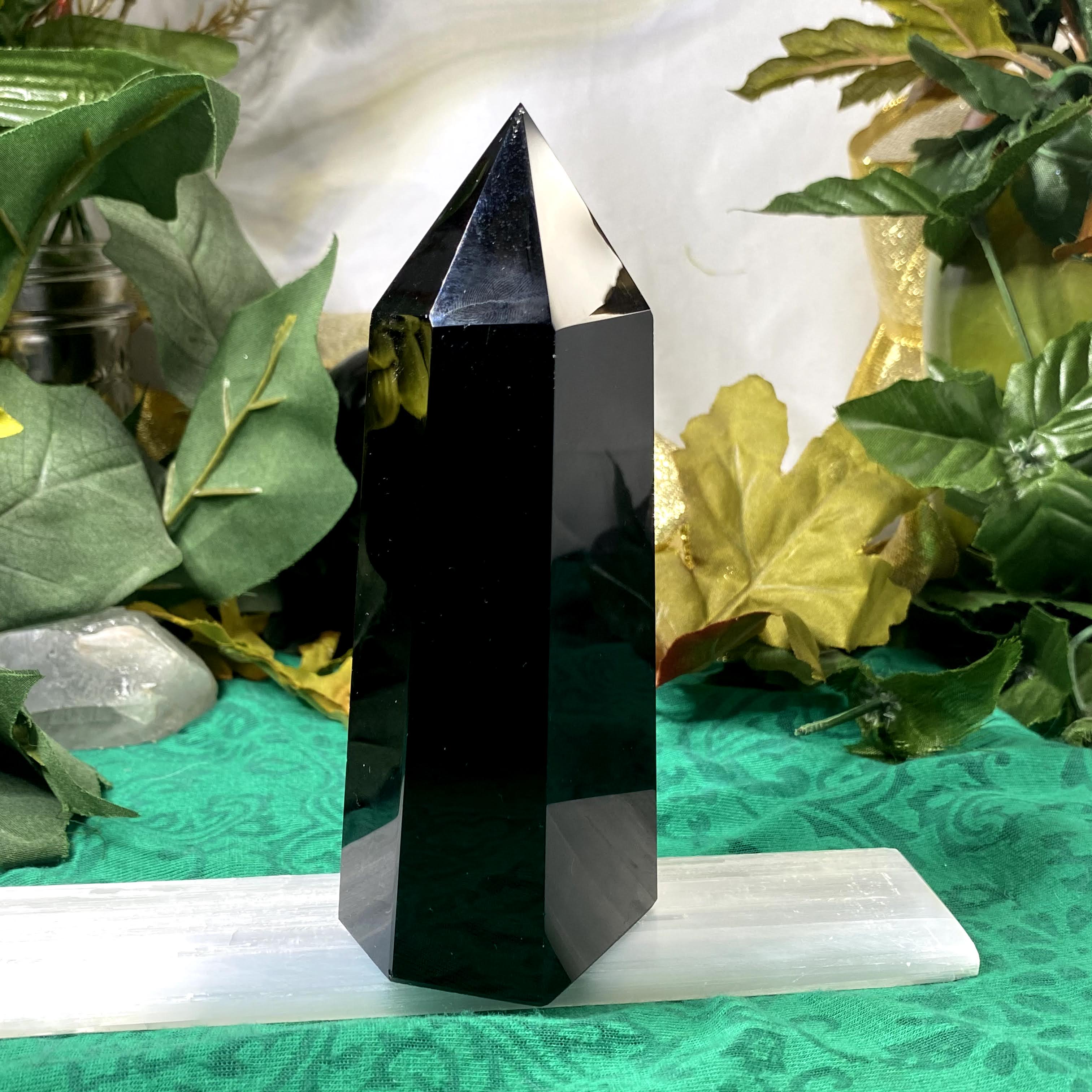 Obsidian - Obsidian Tower / Obelisk / Large Point! (A890)