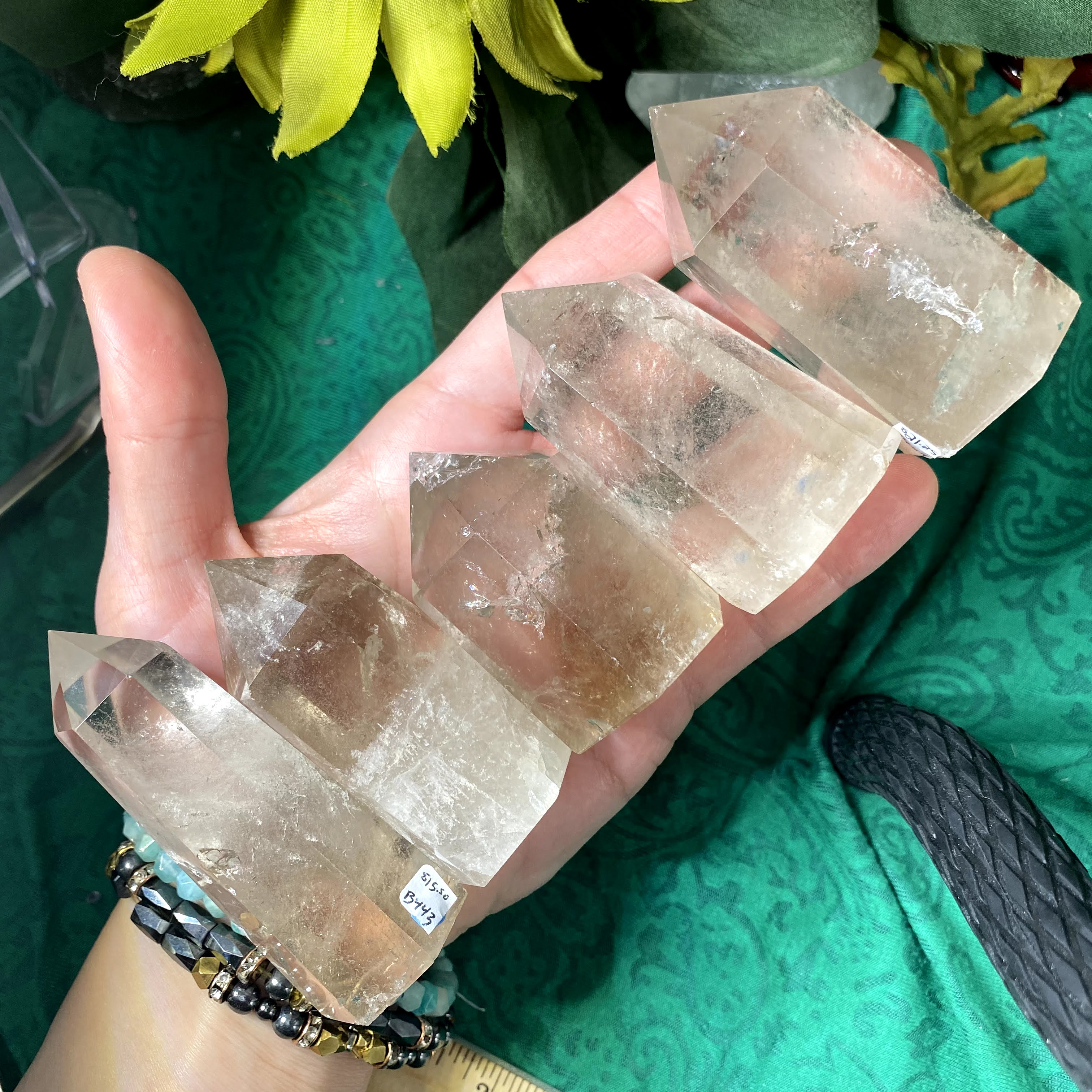 Smoky Quartz - Light Smoky Quartz Towers, Choose Your Favorite! (B443/B445/B447/B448/B449!)