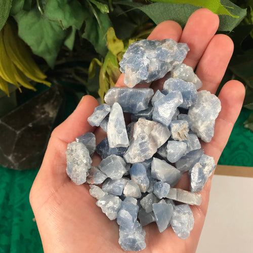 Calcite- Blue Calcite Bulk Bags! #580