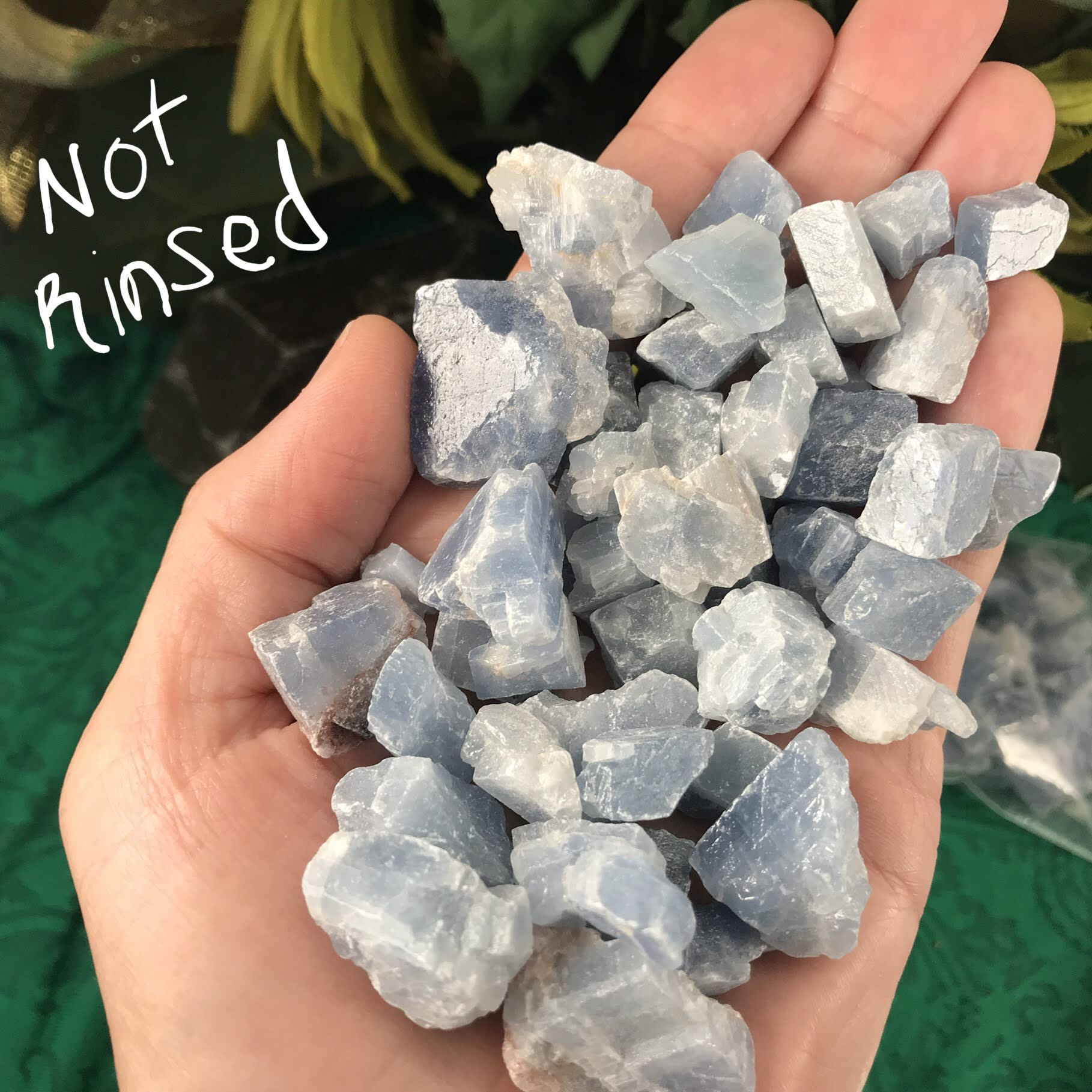 Calcite- Blue Calcite Bulk Bags! #580