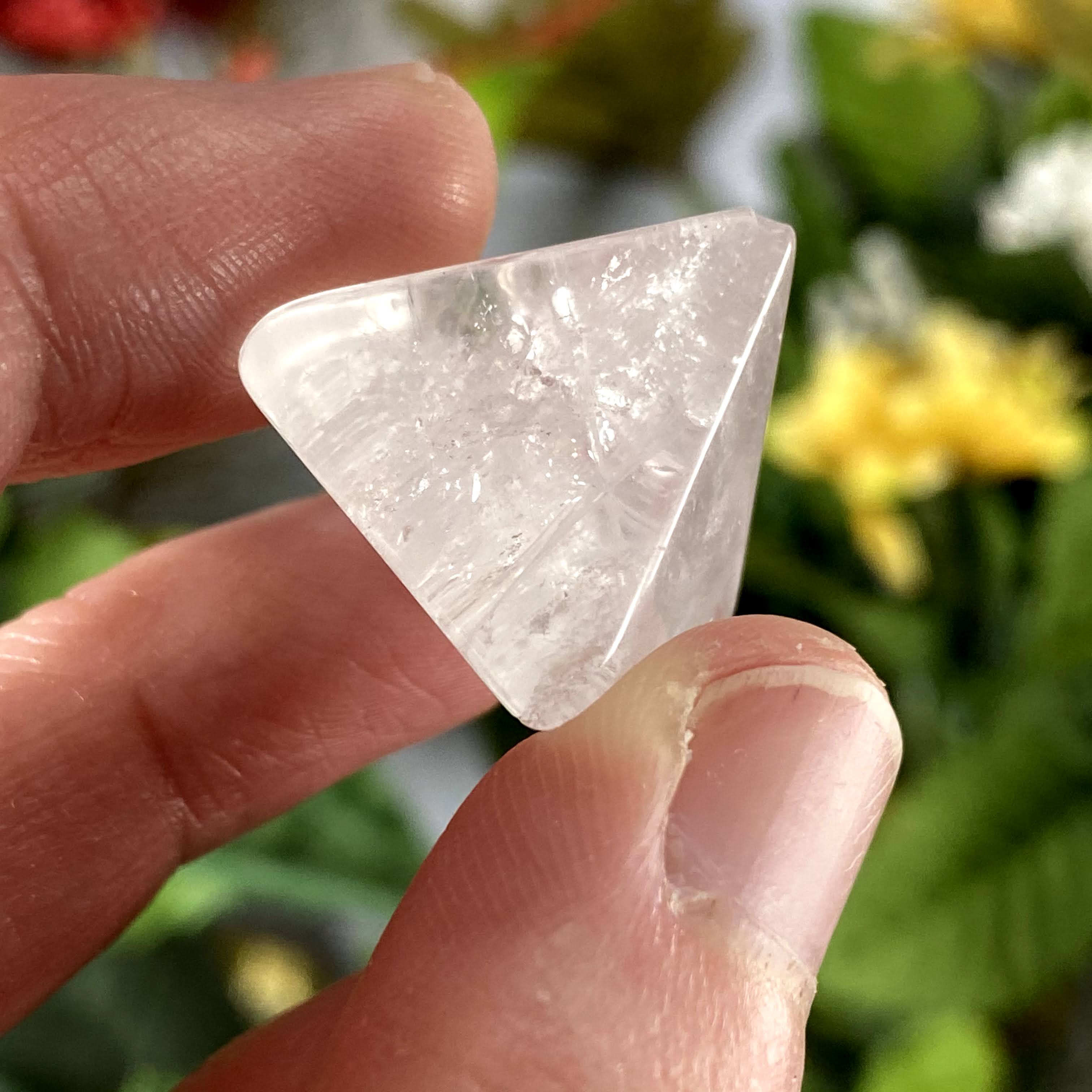 Clear Quartz - Mini Clear Quartz Pyramids! B292